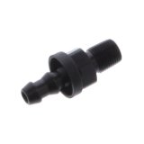 Fragola 1/4 Hose Barb x 1/8 NPT - Black thumbnail 2