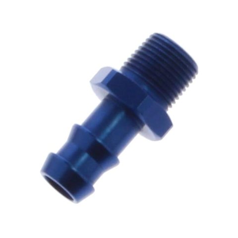 Fragola 1/2 Hose Barb x 3/8 NPT - Blue thumbnail 2