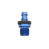 Fragola -6AN Push-Lite End x 3/8 NPT - Blue thumbnail 3