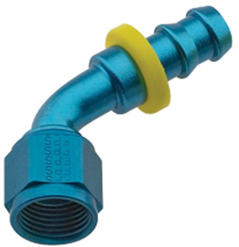 Fragola -8AN Push-Lite End 60 Degree - Blue thumbnail 3