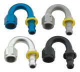 Fragola -10AN Push-Lite End 180 Degree - Blue thumbnail 2