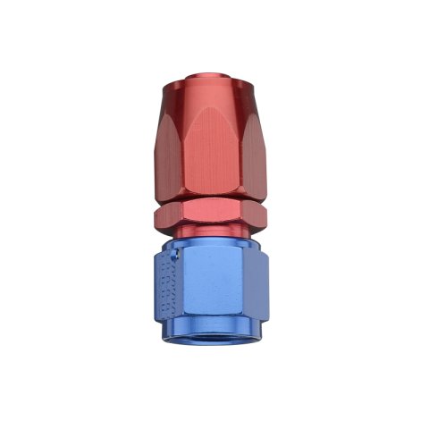 Fragola -8AN Straight Pro-Flow Hose End - Blue/Red thumbnail 2