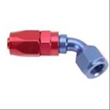 Fragola -6AN Nut x -8AN Hose 30 Degree Expanding Hose End - Blue/Red thumbnail 1