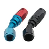 Fragola -6AN x 30 Degree Pro-Flow Hose End - Blue/Red thumbnail 2