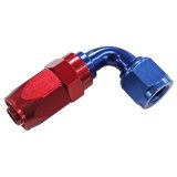 Fragola -10AN Nut x -12AN Hose 90 Degree Reducing Hose End - Blue/Red thumbnail 3