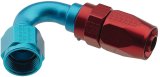 Fragola -6AN x 120 Degree Pro-Flow Hose End - Blue/Red thumbnail 3