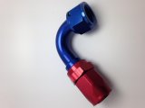 Fragola -10AN Nut x -12AN Hose Reducing Hose End - Blue/Red 120 Degree thumbnail 1