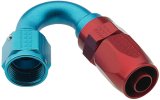 Fragola -6AN x 150 Degree Pro-Flow Hose End - Blue/Red thumbnail 4