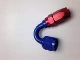Fragola -8AN Fem x -6AN Hose 150 Degree Reducing Hose End - Blue/Red thumbnail 1