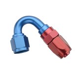 Fragola -8AN x 150 Degree Pro-Flow Hose End - Blue/Red thumbnail 2
