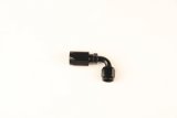 Fragola -6AN x 90 Degree Hose End Aluminum - Black Only thumbnail 3