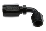 Fragola -6AN x 90 Degree Hose End Aluminum - Black Only thumbnail 4