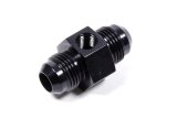 Fragola Inline Gauge Adapter -8AN x -8AN Male - Black thumbnail 3