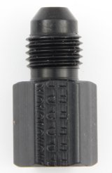 Fragola -3ANx 1/8 FPT Gauge Adapter-Straight - Black thumbnail 3