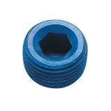Fragola 1/16 NPT Internal Pipe Plug - Blue thumbnail 2