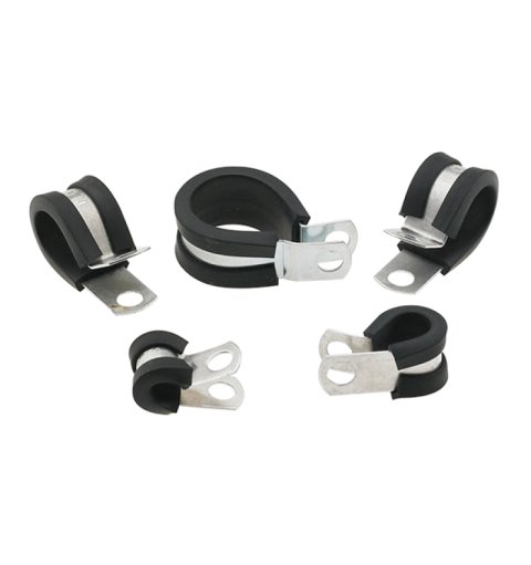 Fragola 1/4in (.250in) Padded Line Clamps Bag of 10 Pcs. thumbnail 1