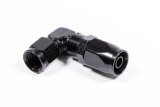 Fragola -6AN x 90 Degree Low Profile Forged Hose End - Black thumbnail 3
