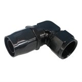 Fragola -16AN x 90 Degree Low Profile Forged Hose End - Black thumbnail 1