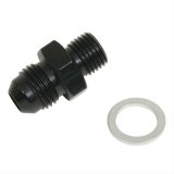 Fragola -6AN x 12mm x 1.25 Male Adapter-Solex - Black thumbnail 3