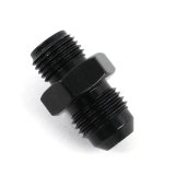 Fragola -6AN x 1/2-20 Male Adapter-5/16 Tube I.F. - Black thumbnail 2