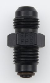 Fragola -6AN x 14mm x 1.5 Male Adapter-F.I. - Black thumbnail 4