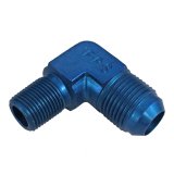 Fragola -10AN x 3/8 NPT 90 Degree Adapter thumbnail 1