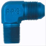 Fragola -8AN x 3/4 NPT 90 Degree Adapter thumbnail 2