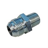 Fragola -12AN x 1/2 NPT Straight Adapter - Steel thumbnail 1