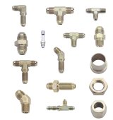 Fragola -16AN x 1 NPT Straight Adapter - Steel thumbnail 3