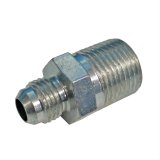 Fragola -6AN x 1/2 NPT Straight Adapter - Steel thumbnail 1