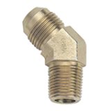 Fragola -16AN x 1 NPT 45 Degree Adapter - Steel thumbnail 4