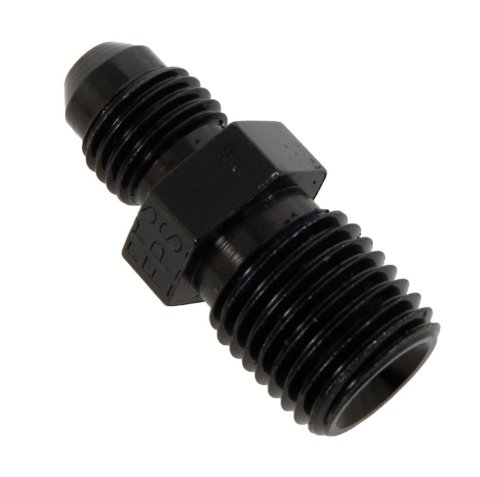 Fragola -4AN x 1/4 NPT Straight Adapter - Black thumbnail 2