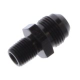 Fragola -8AN x 1/4 NPT Straight Adapter - Black thumbnail 2