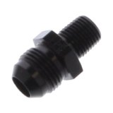 Fragola -8AN x 1/4 NPT Straight Adapter - Black thumbnail 3