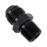 Fragola -8AN x 3/8 NPT Straight Adapter - Black thumbnail 2