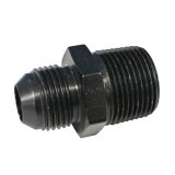 Fragola -10AN x 3/4 NPT Straight Adapter - Black thumbnail 1