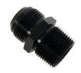 Fragola -16AN x 1 NPT Straight Adapter - Black thumbnail 2