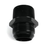 Fragola -20AN x 1 1/4 NPT Straight Adapter - Black thumbnail 1