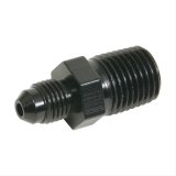 Fragola -3AN x 1/4 NPT Straight Adapter - Black thumbnail 2