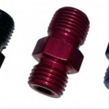 Fragola -3AN x 1/8 NPT Nitrous Flare Jet x NPT Adapter - Black thumbnail 1