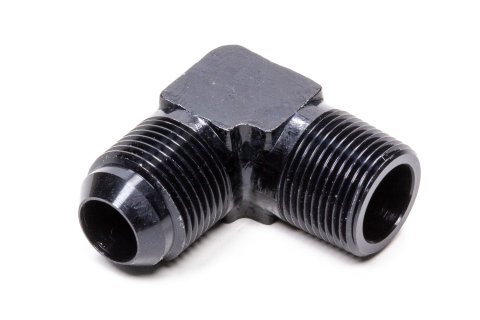 Fragola -10AN x 1/2 NPT 90 Degree Adapter - Black thumbnail 4