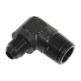 Fragola -8AN x 3/4 NPT 90 Degree Adapter - Black thumbnail 1