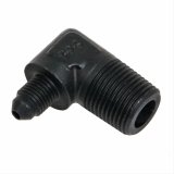 Fragola -3AN x 3/8 NPT 90 Degree Adapter - Black thumbnail 2