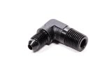 Fragola -4AN x 1/4 NPT 90 Degree Adapter - Black thumbnail 4