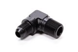 Fragola -6AN x 1/2 NPT 90 Degree Adapter - Black thumbnail 4