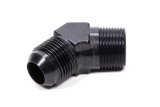 Fragola -10AN x 3/8 NPT 45 Degree Adapter - Black thumbnail 4