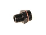 Fragola -10AN O-Ring x 3/8 NPT Adapter - Black thumbnail 4
