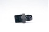 Fragola -6AN Female Swivel To 3/8 NPT - 90 Degree - Black thumbnail 2