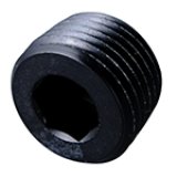 Fragola 1/8 NPT Pipe Plug- Internal Black thumbnail 4