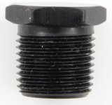 Fragola 1/8 Male Hex Pipe Plug - Black thumbnail 4